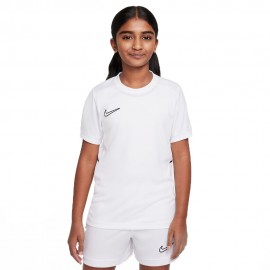Nike Maglia Maniche Corte Academy25 Bianco Nero Bambino