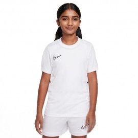 Nike Maglia Maniche Corte Academy25 Bianco Nero Bambino