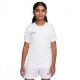 Nike Maglia Maniche Corte Academy25 Bianco Nero Bambino