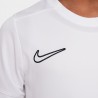 Nike Maglia Maniche Corte Academy25 Bianco Nero Bambino