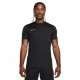 Nike Maglia Maniche Corte Academy25 Nero Bianco Uomo