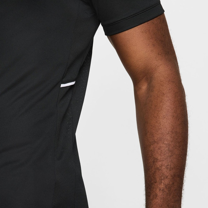 Nike Maglia Maniche Corte Academy25 Nero Bianco Uomo