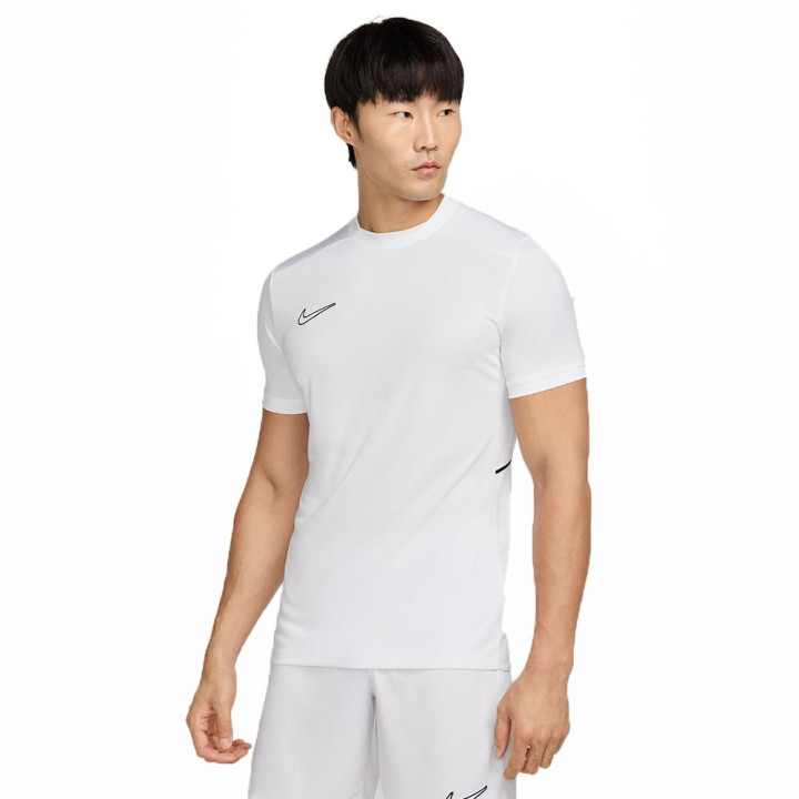 Nike Maglia Maniche Corte Academy25 Bianco Nero Uomo