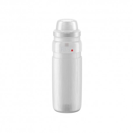 Elite Borraccia Bici Fly Mtb Tex Clear, Grigio