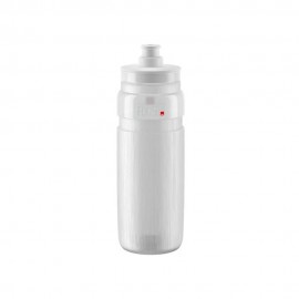 Elite Borraccia Bici Fly Tex Clear, Grigio