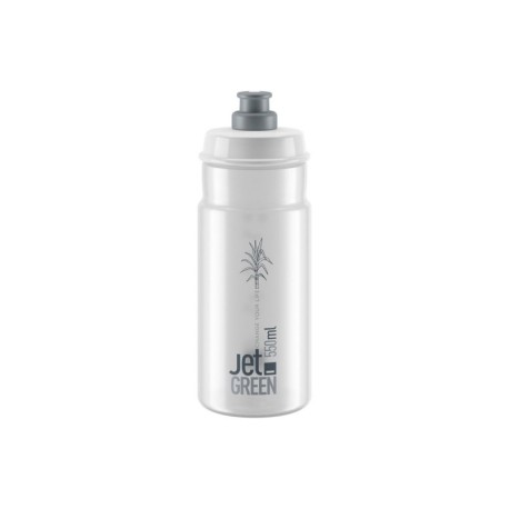 Elite Borraccia Bici Jet Verde Clear,Grigio