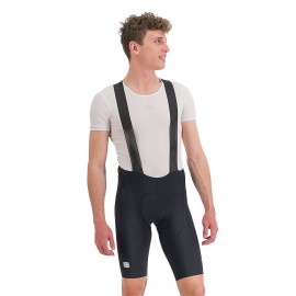 Sportful Salopette Ciclismo Classic Nero Chili Red Uomo