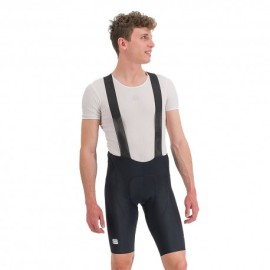 Sportful Salopette Ciclismo Classic Nero Chili Red Uomo