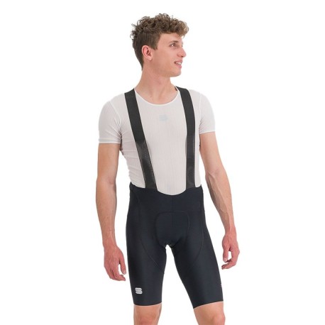 Sportful Salopette Ciclismo Classic Nero Chili Red Uomo