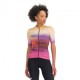 Sportful Maglia Ciclismo Flow Superg Carmine Rose Giallo Donna