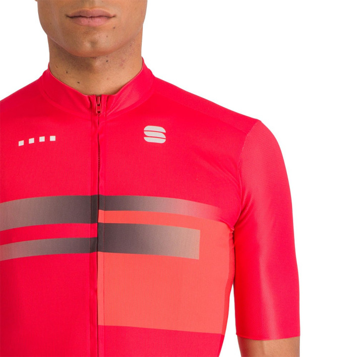 Sportful Maglia Ciclismo Gruppetto Red Uomo