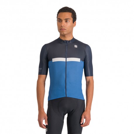 Sportful Maglia Ciclismo Pista Galaxy Blue Blue Jeans Uomo