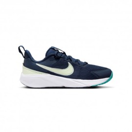 Nike Jr Star Runner 4 Ps Blu Giallo - Scarpe Da Ginnastica Bambino