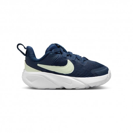 Nike Jr Star Runner 4 Td Blu Giallo - Scarpe Da Ginnastica Bambino