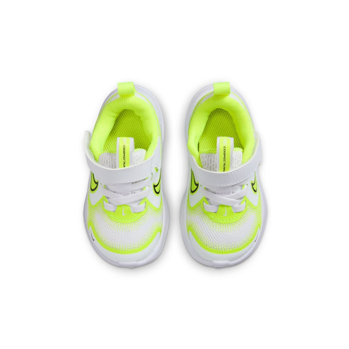 Nike Jr Cosmic Runner Td Bianco Giallo - Scarpe Da Ginnastica Bambino