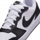 Nike Jr Court Borough Low Recraft Gs  Bianco Nero - Sneakers Bambino