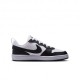 Nike Jr Court Borough Low Recraft Gs  Bianco Nero - Sneakers Bambino
