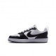 Nike Jr Court Borough Low Recraft Gs  Bianco Nero - Sneakers Bambino