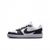 Nike Jr Court Borough Low Recraft Gs  Bianco Nero - Sneakers Bambino