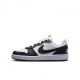 Nike Jr Court Borough Low Recraft Gs  Bianco Nero - Sneakers Bambino