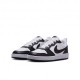 Nike Jr Court Borough Low Recraft Gs  Bianco Nero - Sneakers Bambino