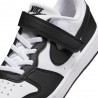 Nike Jr Court Borough Low Recraft Ps Bianco Nero - Sneakers Bambino
