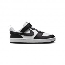 Nike Jr Court Borough Low Recraft Ps Bianco Nero - Sneakers Bambino