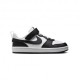 Nike Jr Court Borough Low Recraft Ps Bianco Nero - Sneakers Bambino