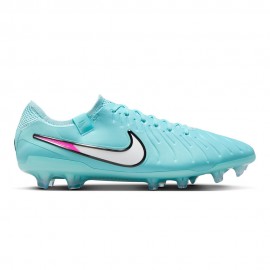 Nike Tiempo Legend 10 Elite Fg Azzurro Bianco - Scarpe Da Calcio Uomo