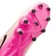 Nike Phantom Gx 2 Academy Mg Nude Nero Fucsia - Scarpe Da Calcio Bambino