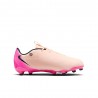 Nike Phantom Gx 2 Academy Mg Nude Nero Fucsia - Scarpe Da Calcio Bambino