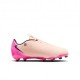 Nike Phantom Gx 2 Academy Mg Nude Nero Fucsia - Scarpe Da Calcio Bambino