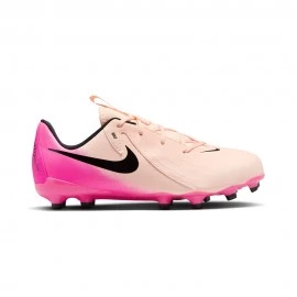Nike Phantom Gx 2 Academy Mg Nude Nero Fucsia - Scarpe Da Calcio Bambino