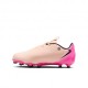 Nike Phantom Gx 2 Academy Mg Nude Nero Fucsia - Scarpe Da Calcio Bambino
