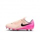 Nike Phantom Gx 2 Academy Mg Nude Nero Fucsia - Scarpe Da Calcio Bambino