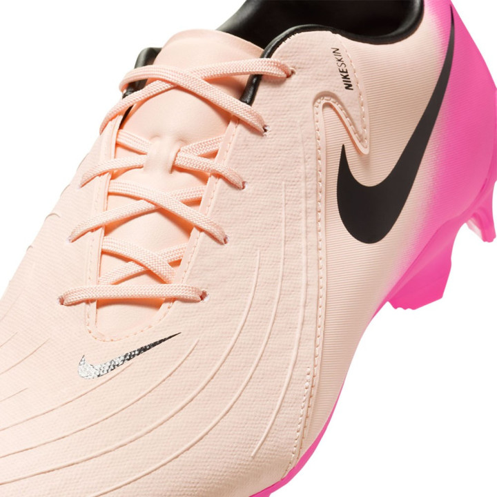 Nike Phantom Gx 2 Academy Mg Nude Nero Fucsia - Scarpe Da Calcio Uomo