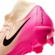 Nike Phantom Luna 2 Academy Mg Nude Nero Fucsia - Scarpe Da Calcio Uomo