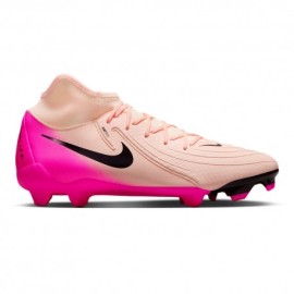 Nike Phantom Luna 2 Academy Mg Nude Nero Fucsia - Scarpe Da Calcio Uomo