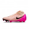 Nike Phantom Luna 2 Academy Mg Nude Nero Fucsia - Scarpe Da Calcio Uomo