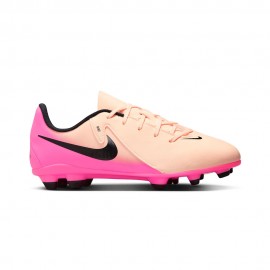 Nike Phantom Gx 2 Club Mg Nude Nero Fucsia - Scarpe Da Calcio Bambino