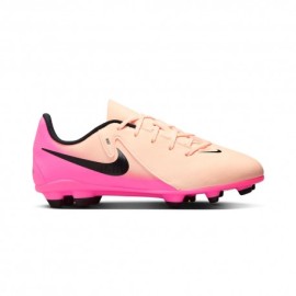 Nike Phantom Gx 2 Club Mg Nude Nero Fucsia - Scarpe Da Calcio Bambino