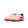 Nike Phantom Gx 2 Club Mg Nude Nero Fucsia - Scarpe Da Calcio Bambino