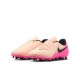 Nike Phantom Gx 2 Club Mg Nude Nero Fucsia - Scarpe Da Calcio Bambino