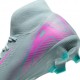 Nike Mercurial Superfly 10 Academy Mg Grigio Fucsia - Scarpe Da Calcio Uomo
