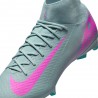 Nike Mercurial Superfly 10 Academy Mg Grigio Fucsia - Scarpe Da Calcio Uomo