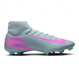 Nike Mercurial Superfly 10 Academy Mg Grigio Fucsia - Scarpe Da Calcio Uomo