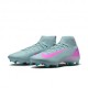 Nike Mercurial Superfly 10 Academy Mg Grigio Fucsia - Scarpe Da Calcio Uomo
