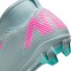 Nike Mercurial Superfly 10 Club Mg Grigio Fucsia - Scarpe Da Calcio Bambino