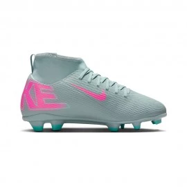 Nike Mercurial Superfly 10 Club Mg Grigio Fucsia - Scarpe Da Calcio Bambino