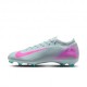 Nike Mercurial Vapor 16 Pro Fg Grigio Fucsia - Scarpe Da Calcio Uomo